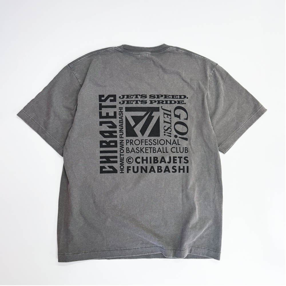 ﾀｲﾎﾟｸﾞﾗﾌｨｰ ﾌｪｰﾄﾞｳｫｯｼｭTｼｬﾂ 詳細画像 グレー 1