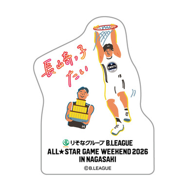 【オンライン限定】＜りそなグループ Bリーグオールスター 2026＞方言イラスト ステッカー
