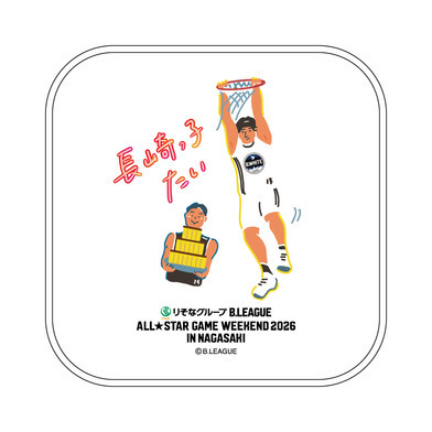 【オンライン限定】＜りそなグループ Bリーグオールスター 2026＞方言イラスト タオルハンカチ