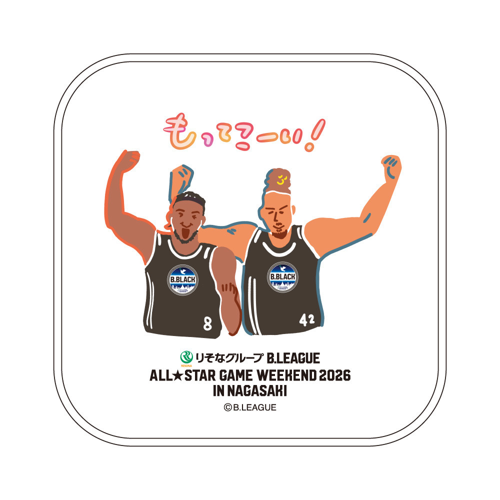 りそなグループ Bリーグオールスター 2026＞方言イラスト タオル