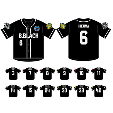 ＜りそなグループ Bリーグオールスター 2026＞ベースボールシャツ（B.BLACK）