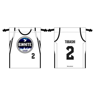 ＜りそなグループ Bリーグオールスター 2026＞巾着（B.WHITE）
