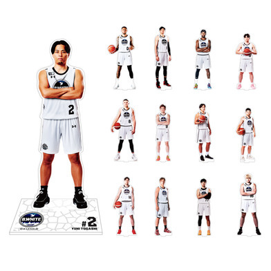 ＜りそなグループ Bリーグオールスター 2026＞アクリルスタンド（B.WHITE）