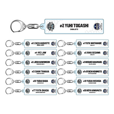 ＜りそなグループ Bリーグオールスター 2026＞【シークレット】PVCキーホルダー（B.WHITE）