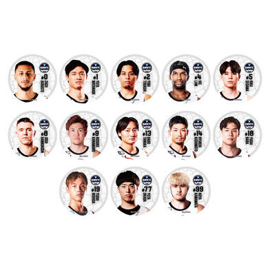 ＜りそなグループ Bリーグオールスター 2026＞【シークレット】缶バッジ（B.WHITE）