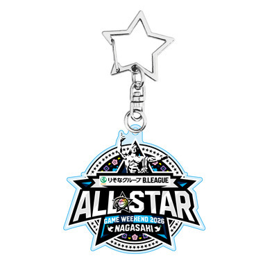＜りそなグループ Bリーグオールスター 2026＞アクリルキーホルダー（ロゴ）