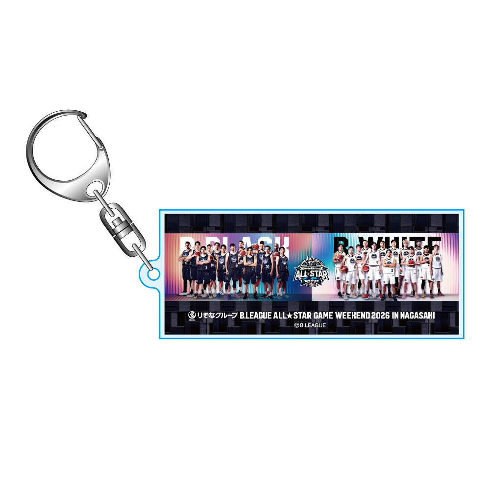 ＜りそなグループ Bリーグオールスター 2026＞ビジュアルアクリルキーホルダー 詳細画像 1カラー 1