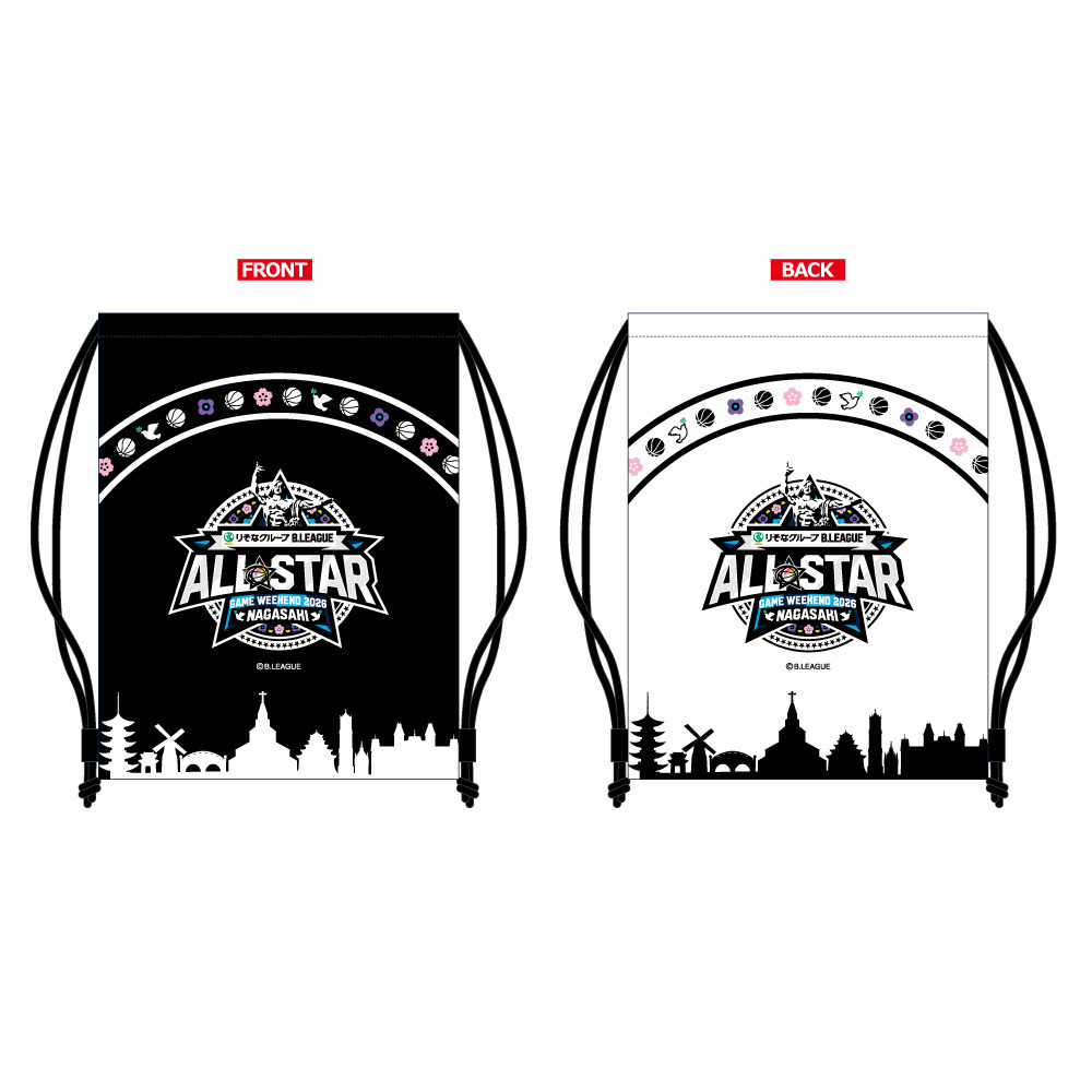 ＜りそなグループ Bリーグオールスター 2026＞ナップサック 詳細画像 1カラー 1