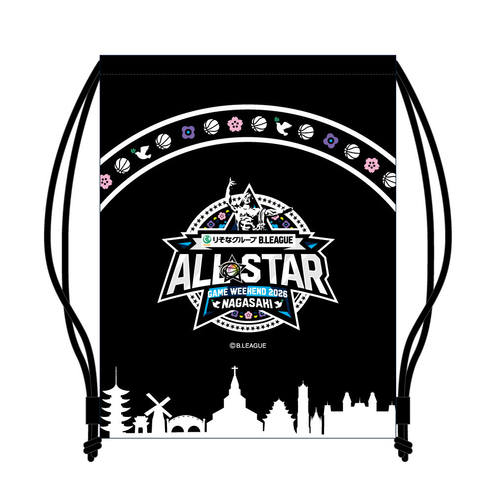 ＜りそなグループ Bリーグオールスター 2026＞ナップサック 詳細画像 1カラー 2