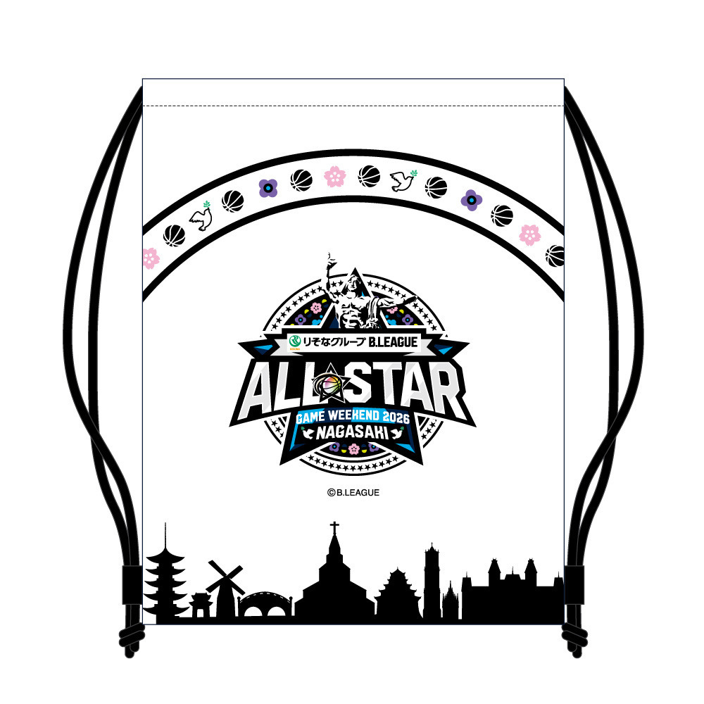 ＜りそなグループ Bリーグオールスター 2026＞ナップサック 詳細画像 1カラー 3