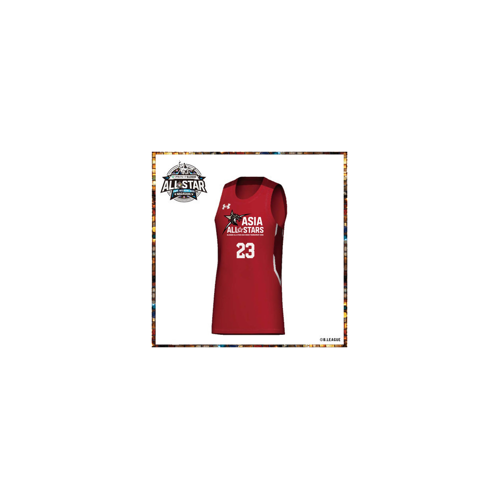 ＜りそなグループ Bリーグオールスター 2026＞オーセンティックユニフォーム（ASIA ALL-STARS）ネーム＆ナンバー加工あり 詳細画像 #2 RAMOS（ドワイト・ラモス） 1