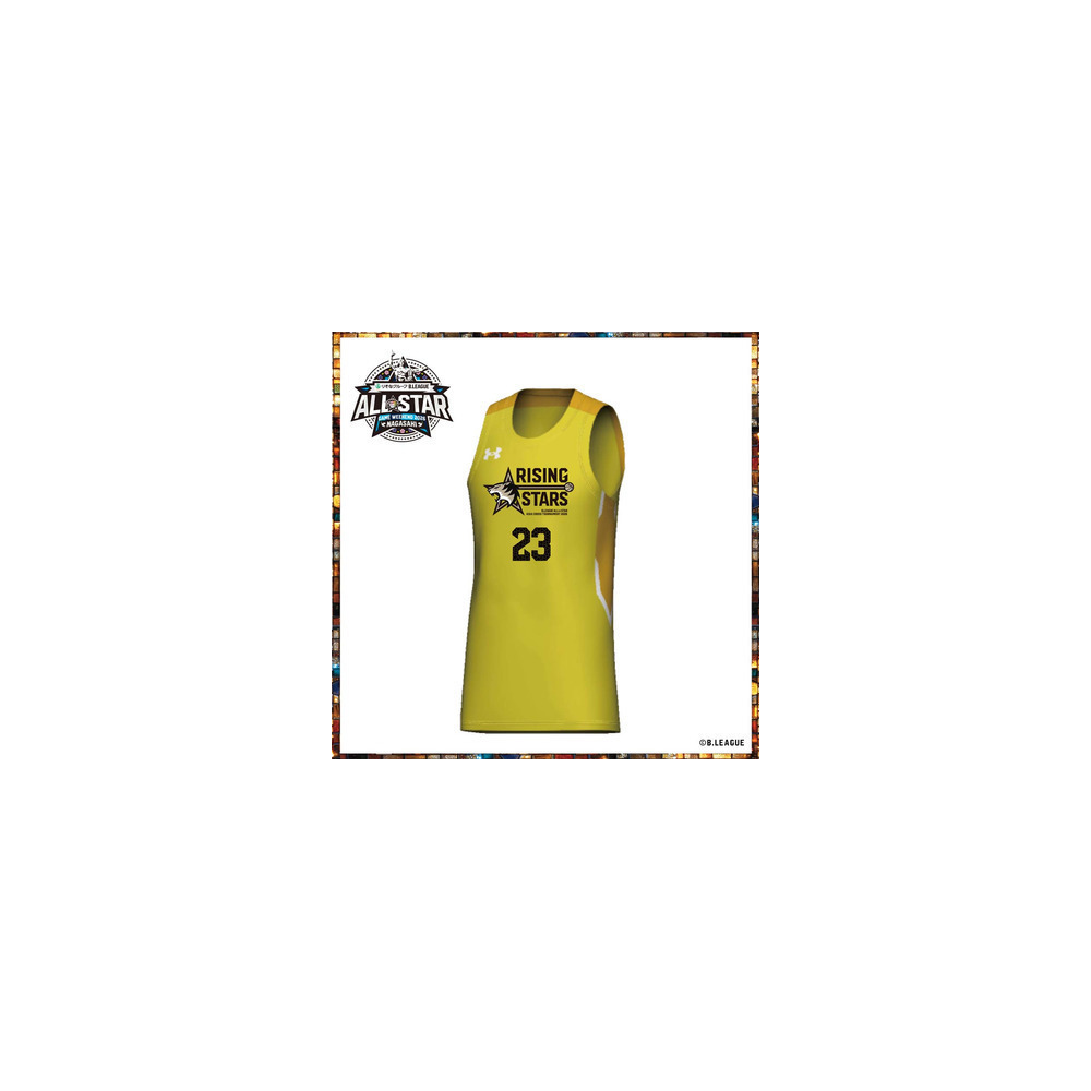 ＜りそなグループ Bリーグオールスター 2026＞オーセンティックユニフォーム（RISING STARS）ネーム＆ナンバー加工あり 詳細画像 #24 WATANABE（渡邉 伶音） 1