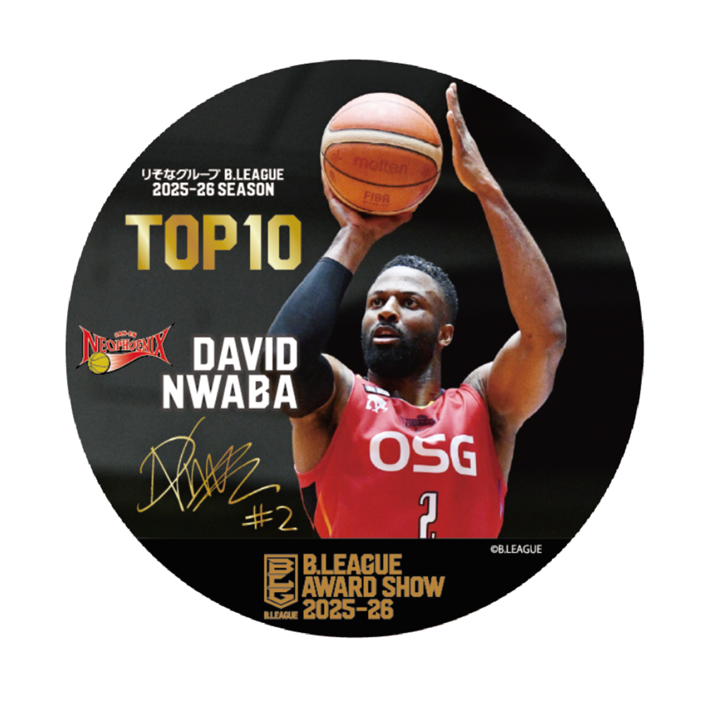 【B.LEAGUE AWARD SHOW 2025-26】シークレット缶バッジ（りそなグループ B.LEAGUE 2025-26 SEASON レギュラーシーズンTOP10） 詳細画像 5