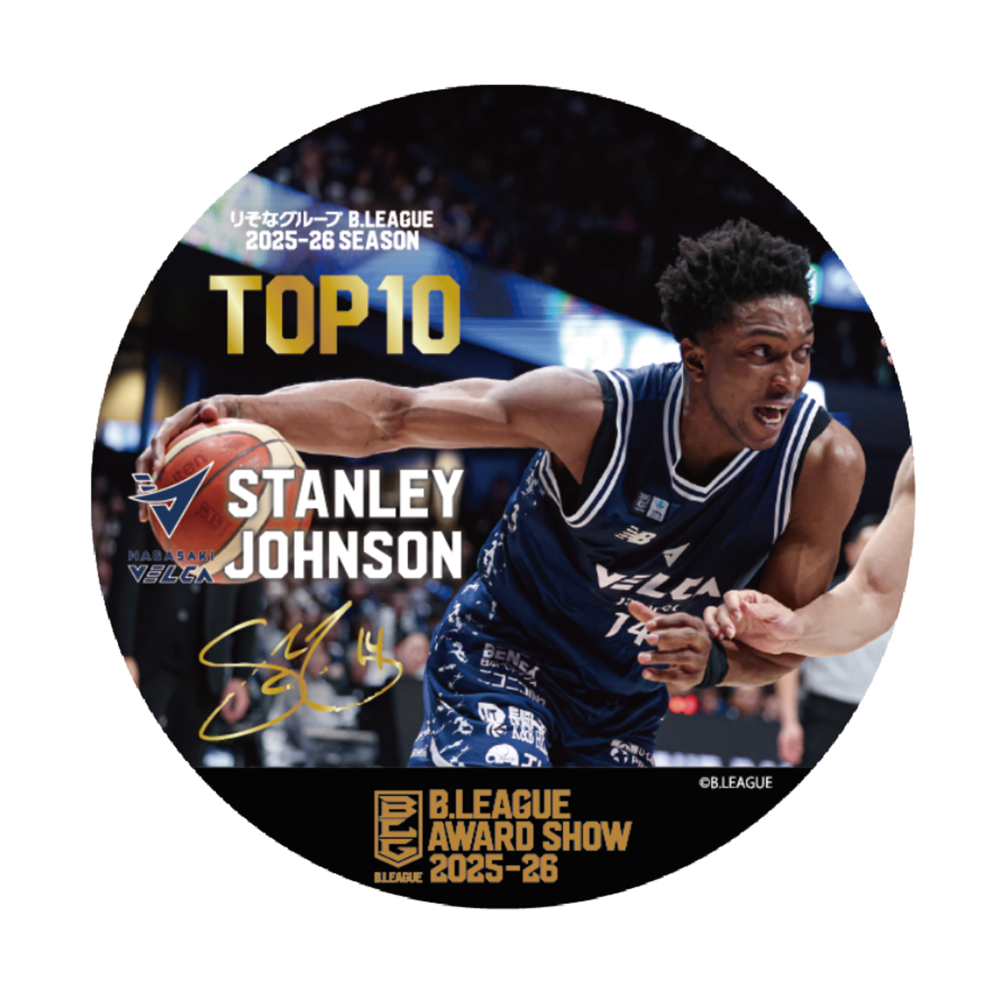 【B.LEAGUE AWARD SHOW 2025-26】シークレット缶バッジ（りそなグループ B.LEAGUE 2025-26 SEASON レギュラーシーズンTOP10） 詳細画像 9