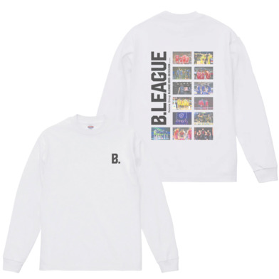 【B.LEAGUE AWARD SHOW 2025-26】SEASON MEMORIAL ロングTシャツ（B1東地区）WHITE