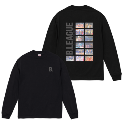 【B.LEAGUE AWARD SHOW 2025-26】SEASON MEMORIAL ロングTシャツ（B1西地区）BLACK