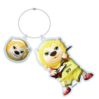 オンライン限定＜ティナ＞ぷっくりデザインキーホルダー【B.LEAGUE MASCOT OF THE YEAR】