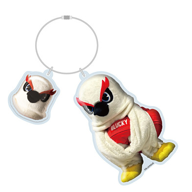 オンライン限定＜グラッキー＞ぷっくりデザインキーホルダー【B.LEAGUE MASCOT OF THE YEAR】