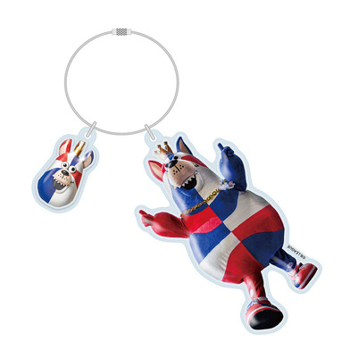オンライン限定＜ゴーディー＞ぷっくりデザインキーホルダー【B.LEAGUE MASCOT OF THE YEAR】