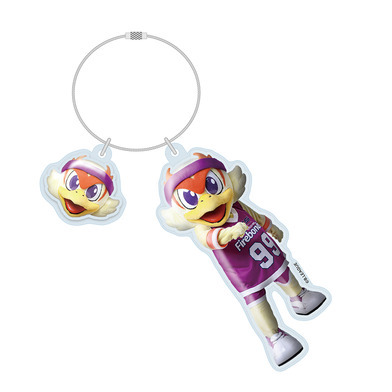 オンライン限定＜ボンズくん＞ぷっくりデザインキーホルダー【B.LEAGUE MASCOT OF THE YEAR】