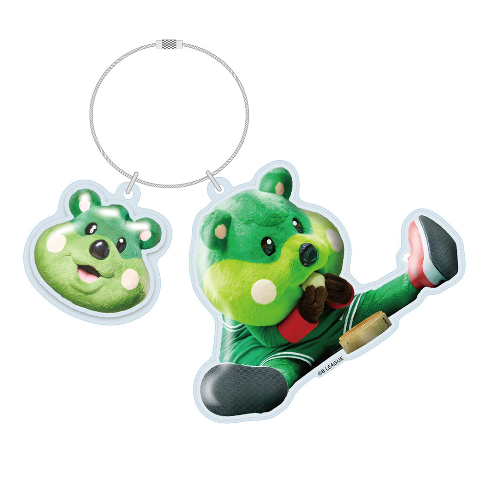 オンライン限定＜Pick＞ぷっくりデザインキーホルダー【B.LEAGUE MASCOT OF THE YEAR】 詳細画像 1カラー 1