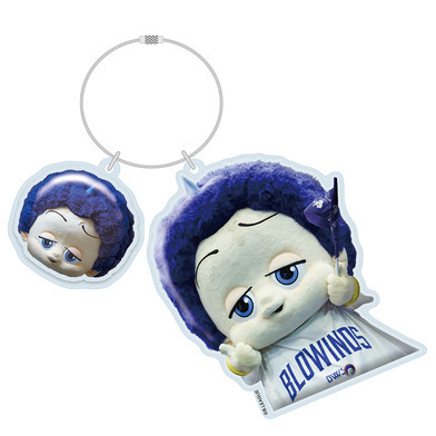 オンライン限定＜BOOZ＞ぷっくりデザインキーホルダー【B.LEAGUE MASCOT OF THE YEAR】
