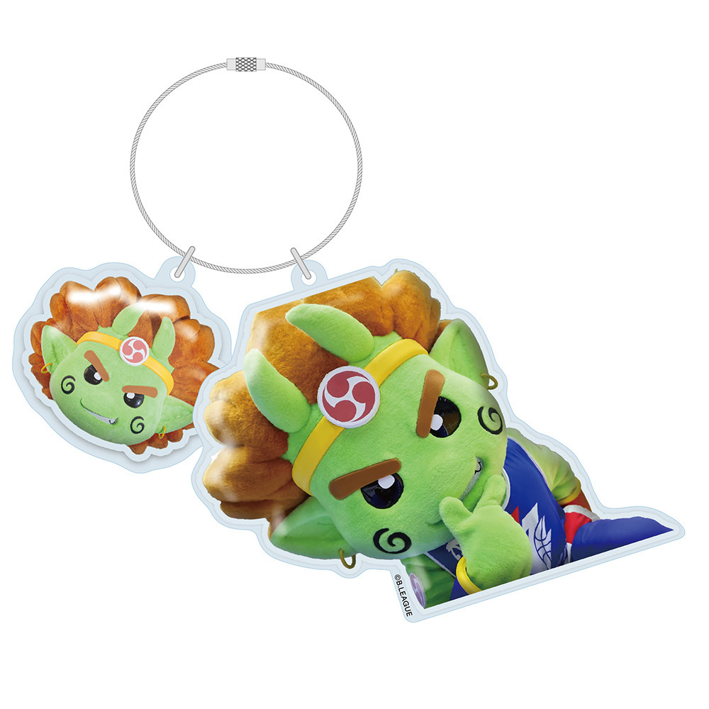 オンライン限定＜神くん＞ぷっくりデザインキーホルダー【B.LEAGUE MASCOT OF THE YEAR】 詳細画像 1カラー 1
