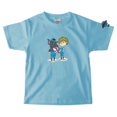 「映画 えんとつ町のプペル ~約束の時計台~」コラボキッズTシャツ(佐賀バルーナーズ)