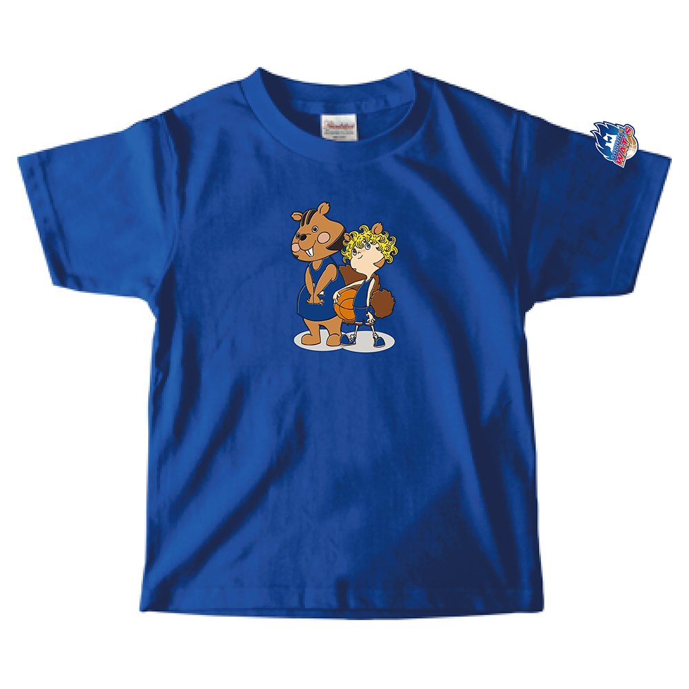 「映画 えんとつ町のプペル ~約束の時計台~」コラボキッズTシャツ(青森ワッツ) 詳細画像 ロイヤルブルー 1