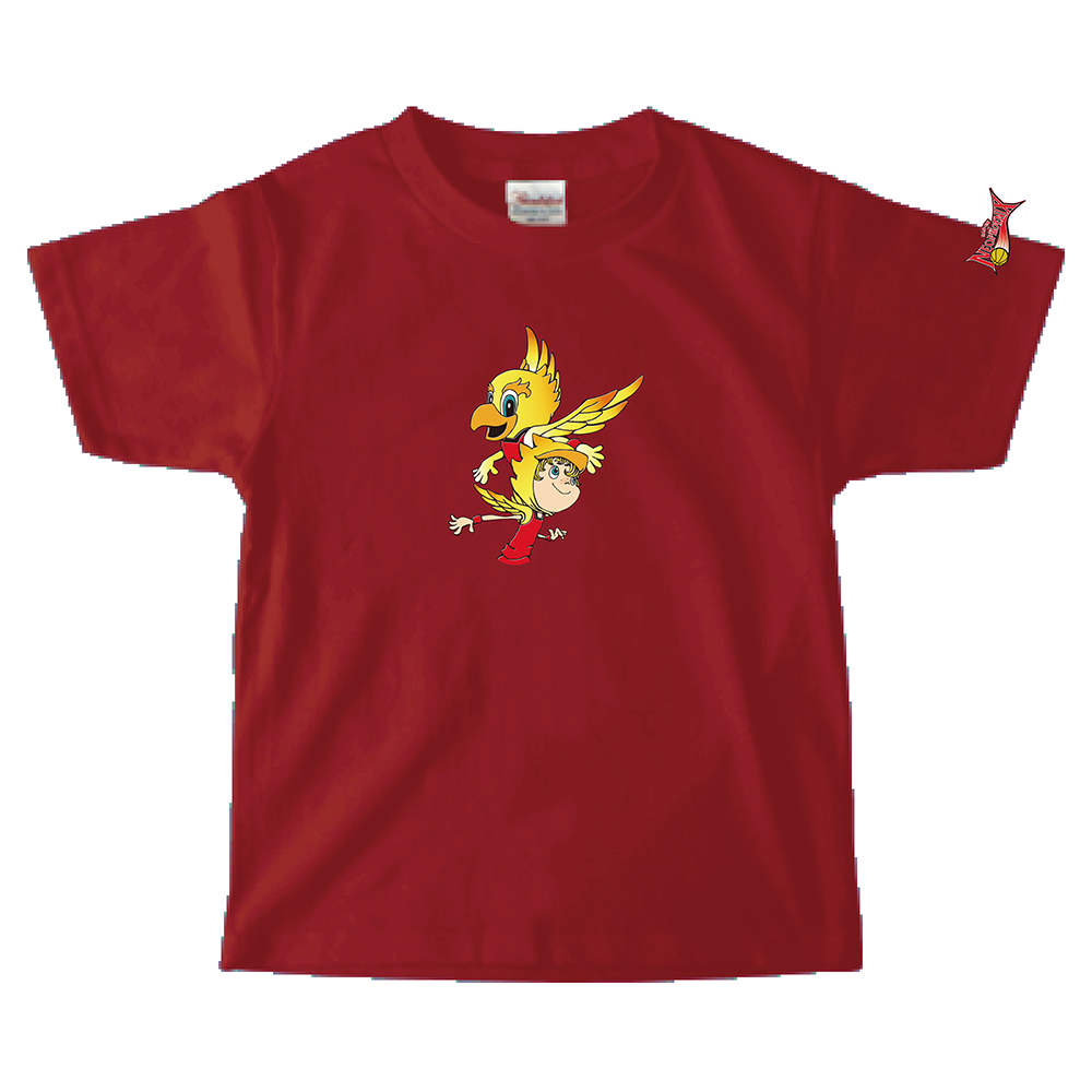 「映画 えんとつ町のプペル ~約束の時計台~」コラボキッズTシャツ(三遠ネオフェニックス) 詳細画像 レッド 1