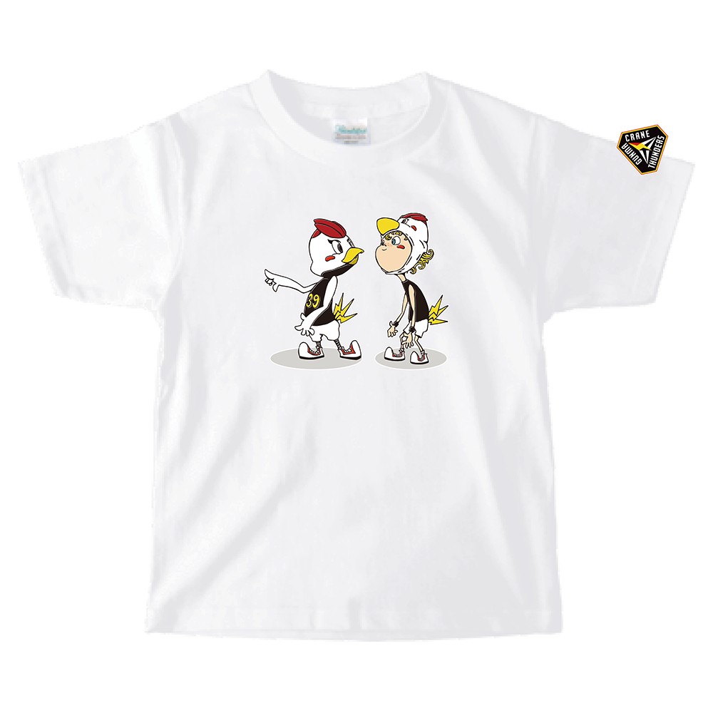 「映画 えんとつ町のプペル ~約束の時計台~」コラボキッズTシャツ(群馬クレインサンダーズ) 詳細画像 ホワイト 1