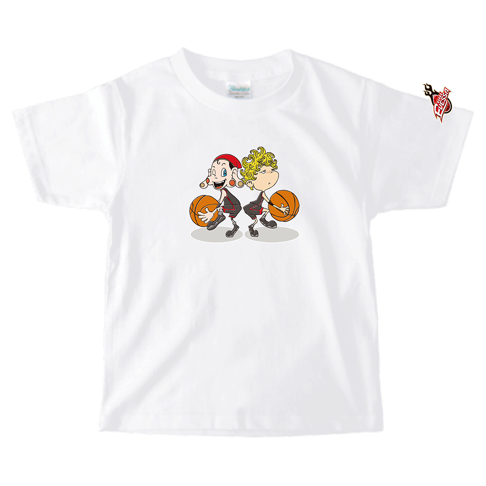 「映画 えんとつ町のプペル ~約束の時計台~」コラボキッズTシャツ(大阪エヴェッサ) 詳細画像 ホワイト 1