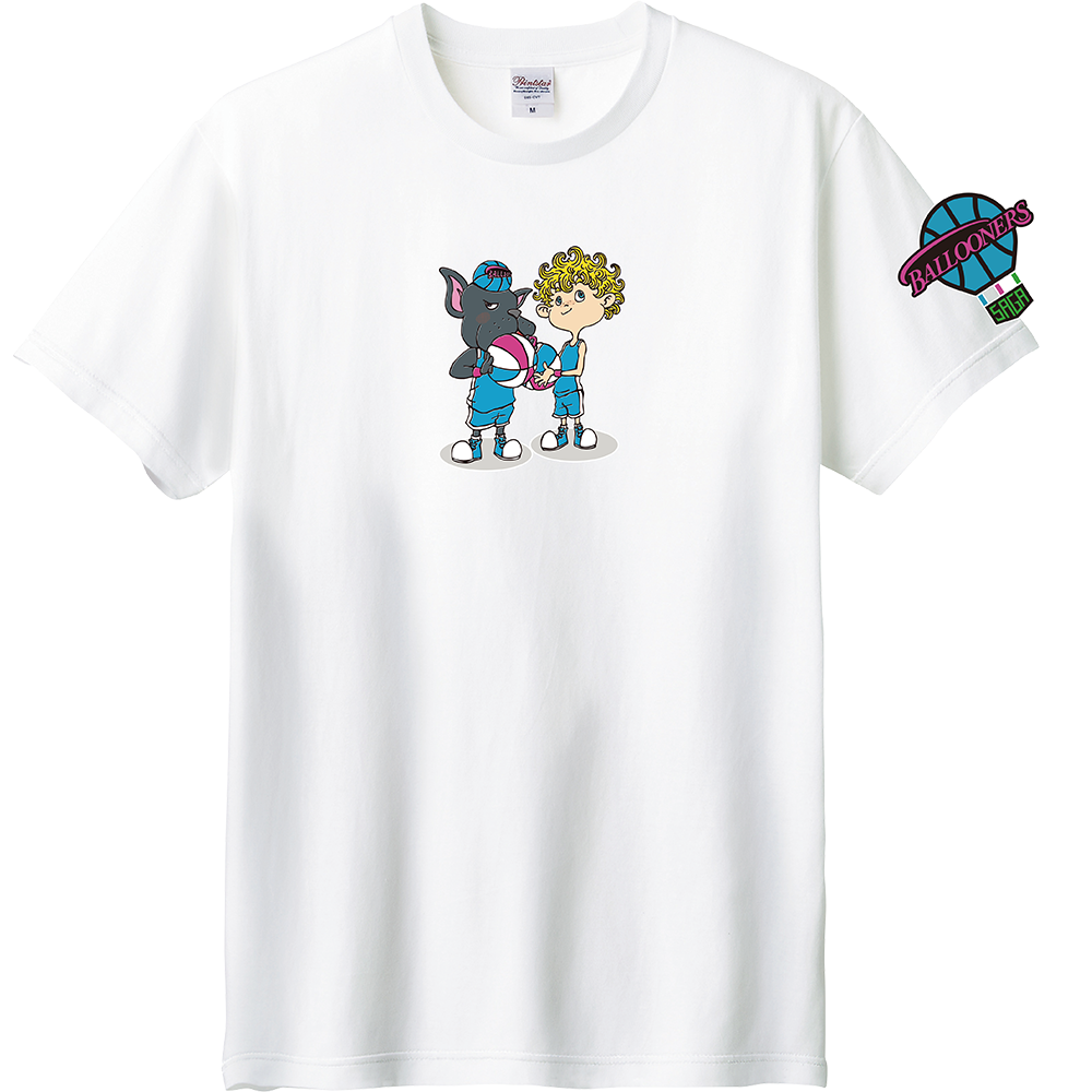 「映画 えんとつ町のプペル ~約束の時計台~」コラボTシャツ(佐賀バルーナーズ) 詳細画像 ホワイト 1