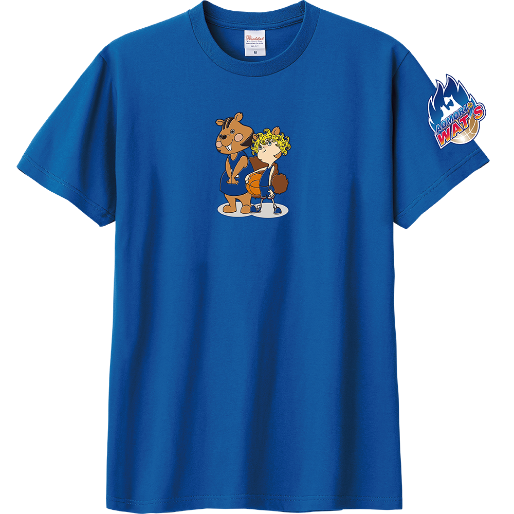 「映画 えんとつ町のプペル ~約束の時計台~」コラボTシャツ(青森ワッツ) 詳細画像 ロイヤルブルー 1