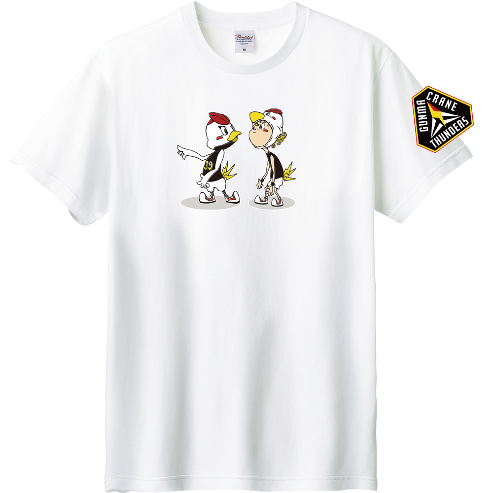 「映画 えんとつ町のプペル ~約束の時計台~」コラボTシャツ(群馬クレインサンダーズ) 詳細画像 ホワイト 1