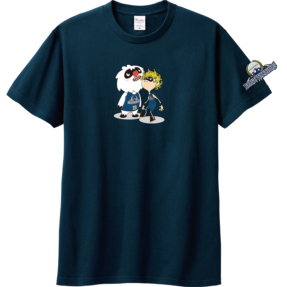 「映画 えんとつ町のプペル ~約束の時計台~」コラボTシャツ(信州ブレイブウォリアーズ) 詳細画像 ブルー 1