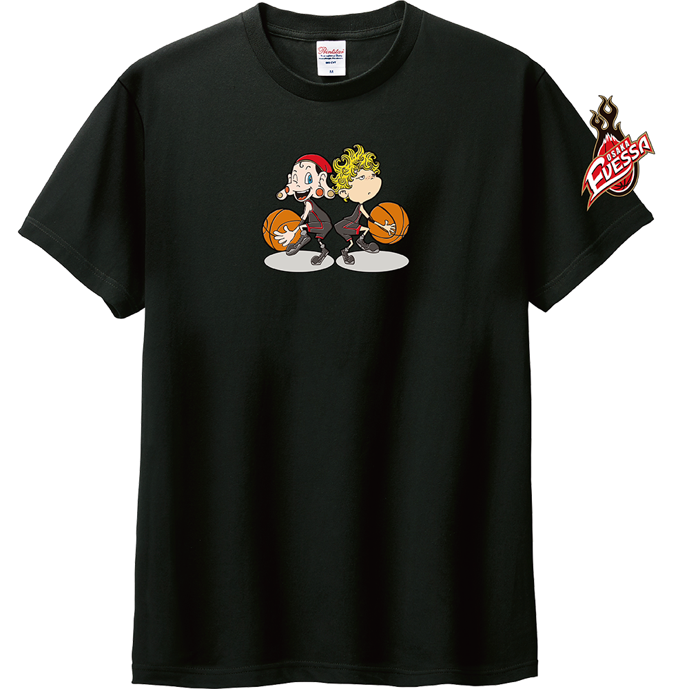 「映画 えんとつ町のプペル ~約束の時計台~」コラボTシャツ(大阪エヴェッサ) 詳細画像 ブラック 1