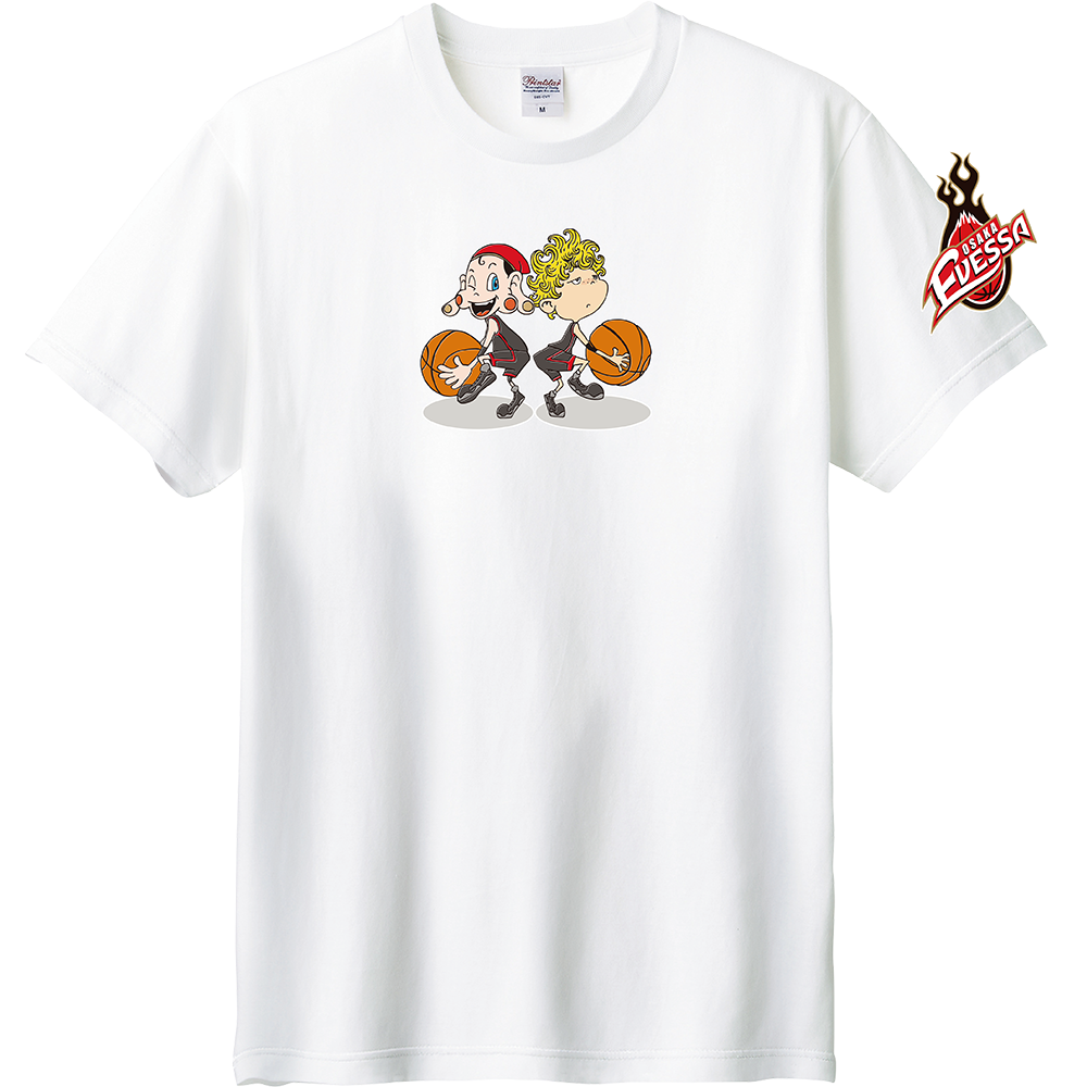 「映画 えんとつ町のプペル ~約束の時計台~」コラボTシャツ(大阪エヴェッサ) 詳細画像 ホワイト 1