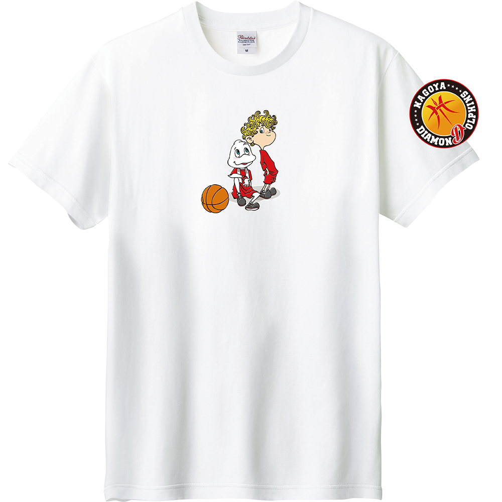 「映画 えんとつ町のプペル ~約束の時計台~」コラボTシャツ(名古屋ダイヤモンドドルフィンズ) 詳細画像 ホワイト 1