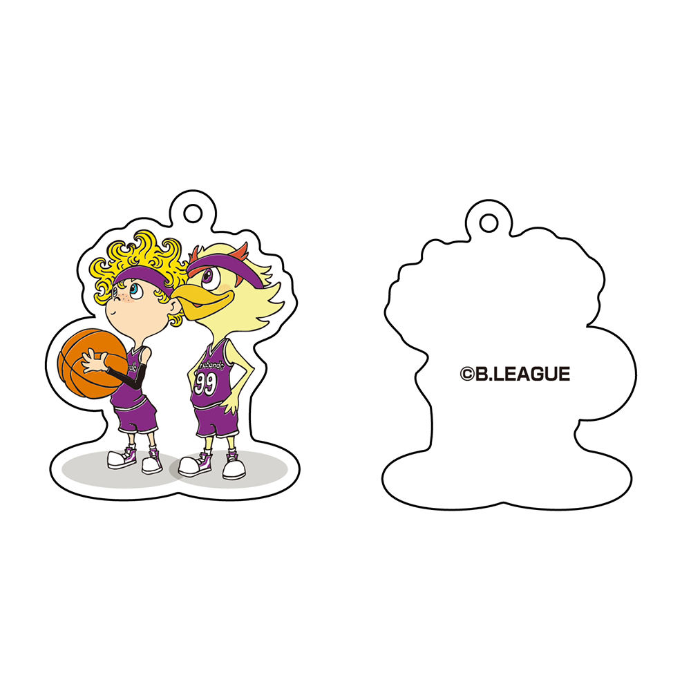 「映画 えんとつ町のプペル ~約束の時計台~」コラボアクリルキーホルダー 詳細画像 福島ファイヤーボンズ 1