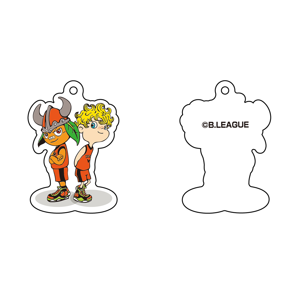 「映画 えんとつ町のプペル ~約束の時計台~」コラボアクリルキーホルダー 詳細画像 愛媛オレンジバイキングス 1