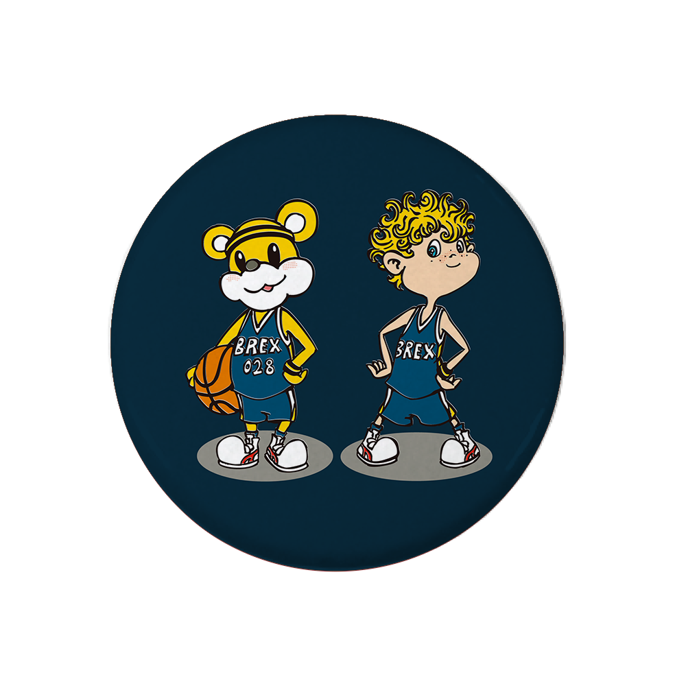 「映画 えんとつ町のプペル ~約束の時計台~」コラボ缶バッジ 詳細画像 宇都宮ブレックス 1