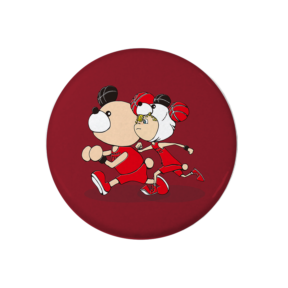 「映画 えんとつ町のプペル ~約束の時計台~」コラボ缶バッジ 詳細画像 熊本ヴォルターズ 1