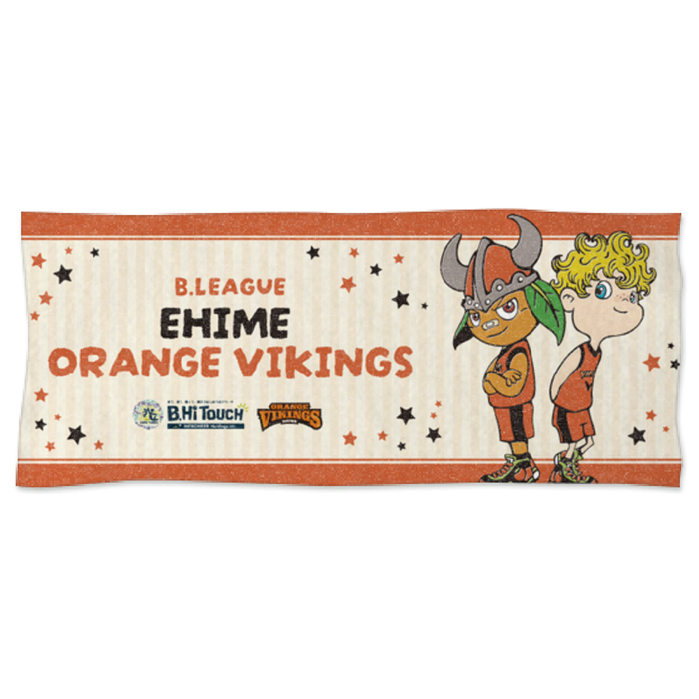 「映画 えんとつ町のプペル ~約束の時計台~」コラボフェイスタオル 詳細画像 愛媛オレンジバイキングス 1