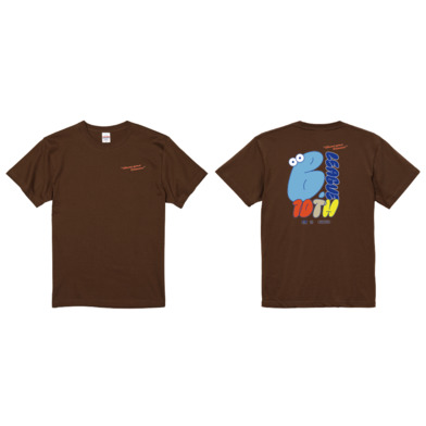 【全5色】B.LEAGUE 10th ANNIVERSARY Back Print  Graphic T-shirt