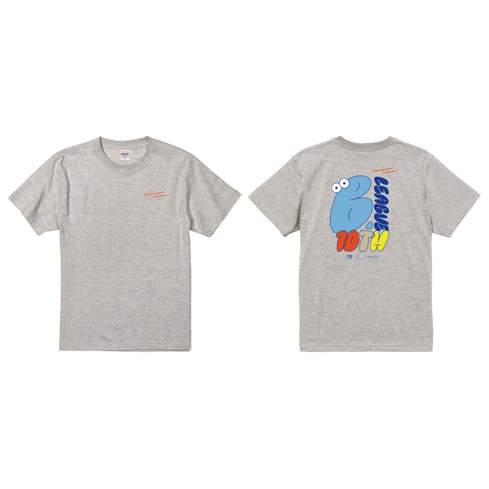 【全5色】B.LEAGUE 10th ANNIVERSARY Back Print  Graphic T-shirt 詳細画像 オートミール 1