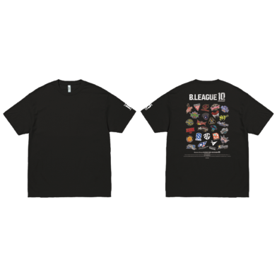 【全2色】B.LEAGUE 10th ANNIVERSARY B1 ALL CLUB T-shirt