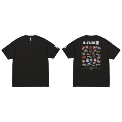 【全2色】B.LEAGUE 10th ANNIVERSARY B1 ALL CLUB T-shirt