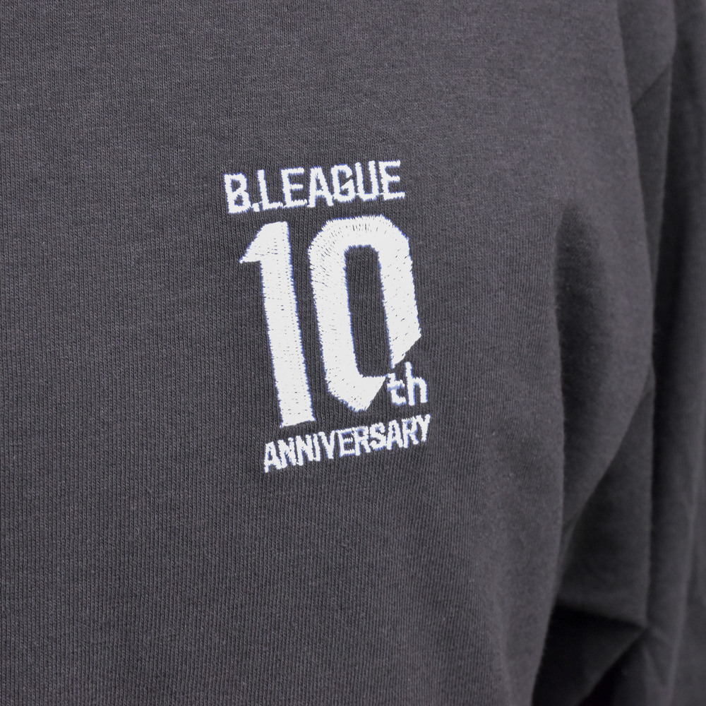 【全2色】B.LEAGUE 10th ANNIVERSARY B2 ALL CLUB LONG SLEEVE T-shirt 詳細画像 ブラック 3