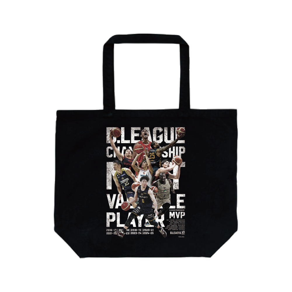 B.LEAGUE 10th ANNIVERSARY CHAMPIONSHIP MVP BIG TOTE 詳細画像 ブラック 1